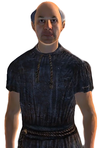 Image of Nigidius the Needy, a beggar from The Elder Scrolls IV: Oblivion.